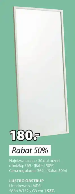 JYSK Lustro mdf oferta