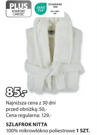 JYSK Szlafrok komfort oferta