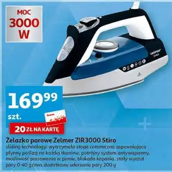 Auchan Żelazko zelmer oferta