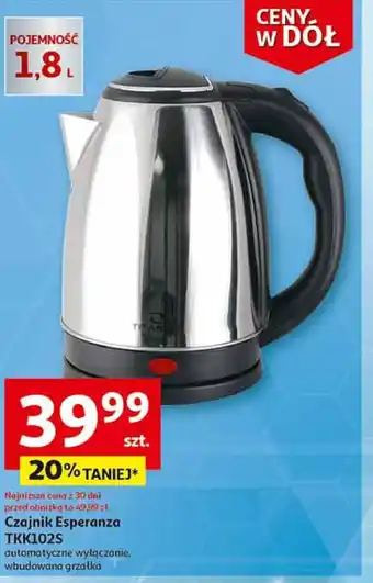 Auchan Czajnik esperanza oferta