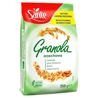 Auchan Sante granola orzechowa 350 g oferta