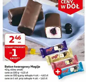 Auchan Baton twarogowy magija oferta
