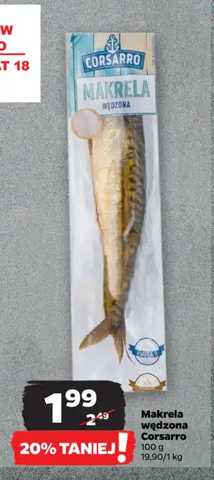 Netto Makrela wędzona corsarro oferta
