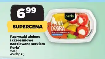 Netto Papryczki zielone i czereśniowe nadziewane serkiem perla oferta