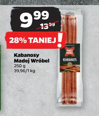 Netto Kabanosy madej wróbel oferta
