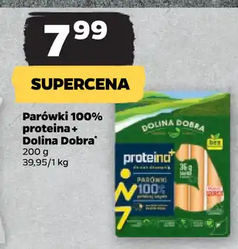 Netto Parówki 100% proteina + dolina dobra oferta