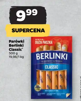 Netto Parówki berlinki classic oferta