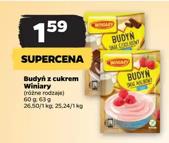 Netto Budyń z cukrem winiary oferta