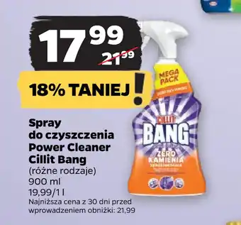 Netto Spray do czyszczenia power cleaner cillit bang oferta