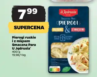 Netto Pierogi ruskie i z mięsem smaczna para u jędrusia oferta