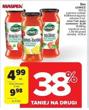 Carrefour Łowicz sos boloński 500 g oferta