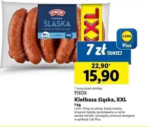 Lidl Kiełbasa pikok oferta