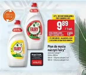 Polomarket Fairy cytryna płyn do mycia naczyń 900 ml oferta