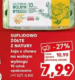 Kaufland Jaja suflidowo żółte z natury oferta