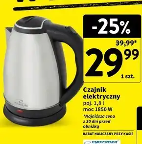 Intermarche Czajnik elektryczny esperanza oferta