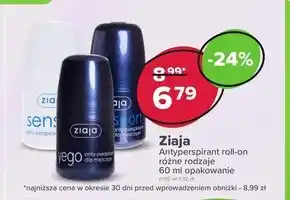 Antyperspirant ziaja