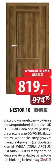DDD Skrzydło drzwiowe dre oferta