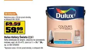 OBI Farba lateksowa dulux oferta