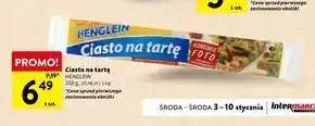 Intermarche Henglein ciasto na tartę 250 g oferta