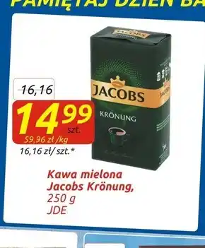 Społem Jacobs krönung kawa mielona 250 g oferta