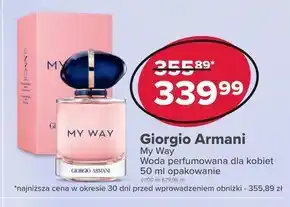 Woda perfumowana giorgio armani
