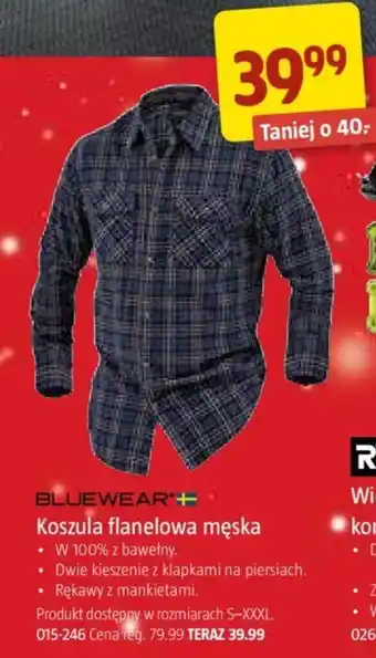 Jula BLUEWEAR Koszula flanelowa męska oferta