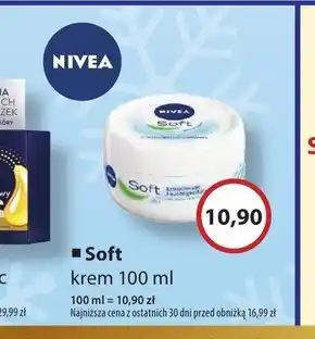 Nivea soft krem intensywnie nawilżający 100 ml