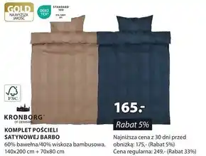 JYSK Komplet pościeli kronborg oferta