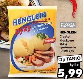 Kaufland Henglein świeże ciasto na pyzy ziemniaczane 750 g oferta