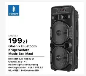 Rebel Electro Głośnik bezprzewodowy krüger&matz oferta