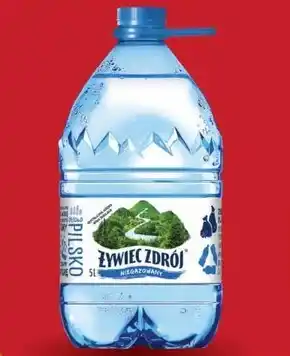 Żywiec zdrój niegazowany woda źródlana 5 l