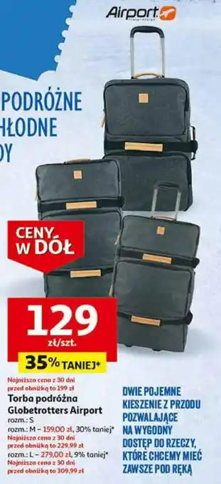 Auchan Torba podróżna Globetrotters Airport oferta