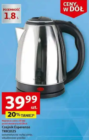 Auchan Czajnik Esperanza TKK102S oferta