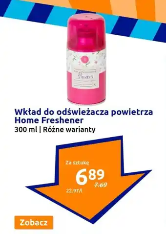 Action Wkład do odświeżacza powietrza Home Freshener 300 ml oferta