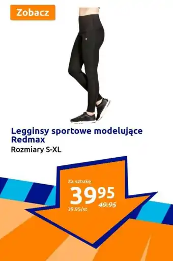 Action Legginsy sportowe modelujące Redmax oferta
