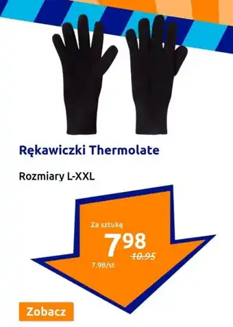 Action Rękawiczki Thermolate oferta