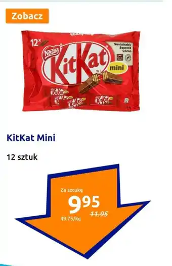 Action KitKat Mini 12 szt. oferta