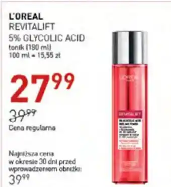 Jawa Drogerie Tonik l'oreal oferta