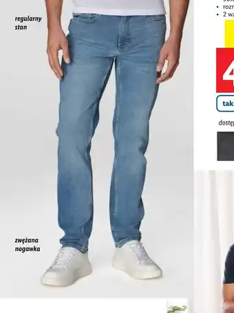 Lidl Jeansy męskie oferta