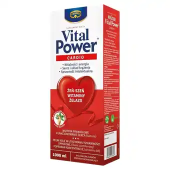 Dino Krüger vital power cardio suplement diety 1000 ml oferta