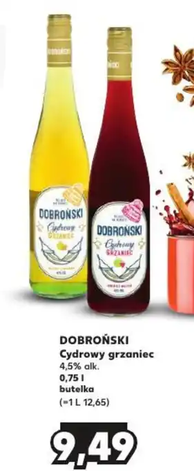 DOBROŃSKI Cydrowy grzaniec 0,75l
