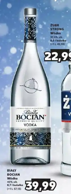 Kaufland BIAŁY BOCIAN Wódka 40% 0,7 l oferta