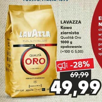 Kaufland LAVAZZA Kawa ziarnista oferta