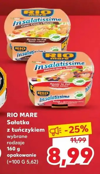 Kaufland RIO MARE Sałatka z tuńczykiem oferta