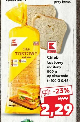 Kaufland Chleb tostowy oferta