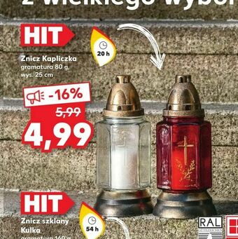 Kaufland Znicz Kapliczka oferta