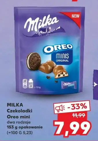 Kaufland MILKA Czekoladki Oreo mini oferta