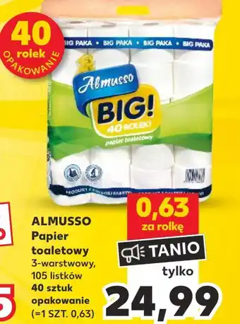 Kaufland Papier toaletowy almusso oferta