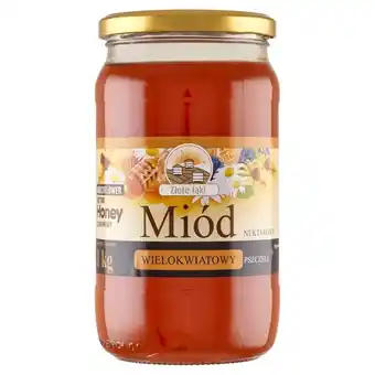 Auchan Złote łąki miód nektarowy wielokwiatowy pszczeli 1 kg oferta