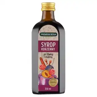 Auchan Premium rosa syrop korzenny ze śliwką i maliną 250 ml oferta